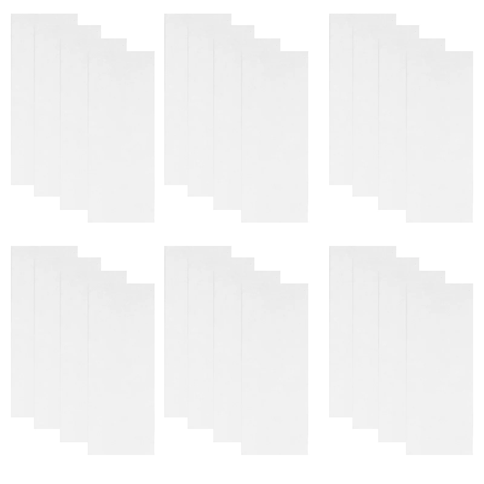 

500 Pcs Wipes Paper Experiment Blotting Tissue 750X280X010CM Laboratory Strip White Dust Removal Absorbing Tissues Office