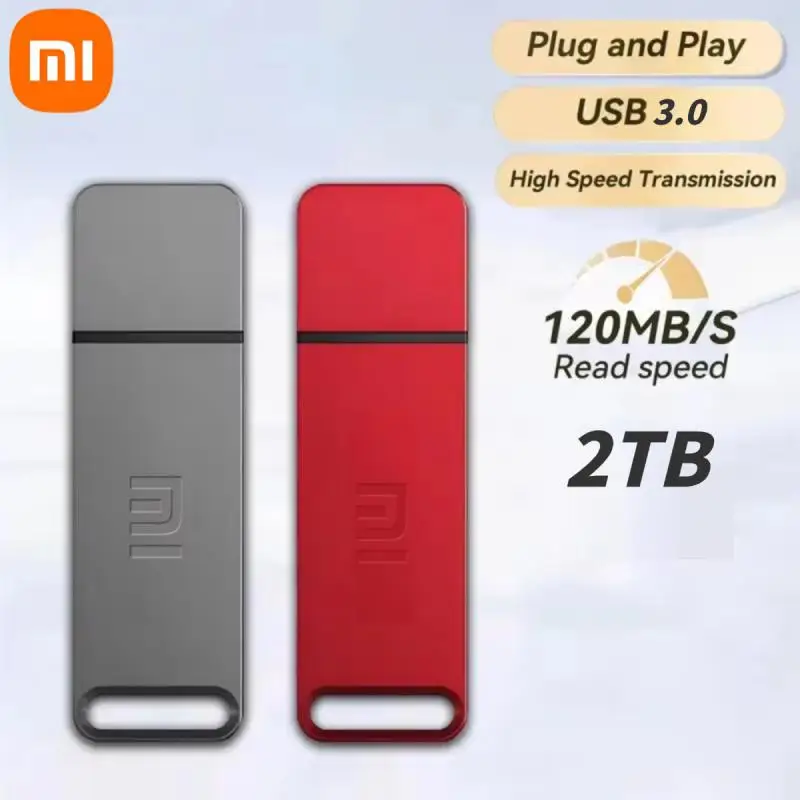 Xiaomi 2TB USB Flash Drives 128GB 256GB High Speed Pen Drive 512GB USB 3.0 Flash USB Pendrive 1TB USB Stick For Laptop Tablet