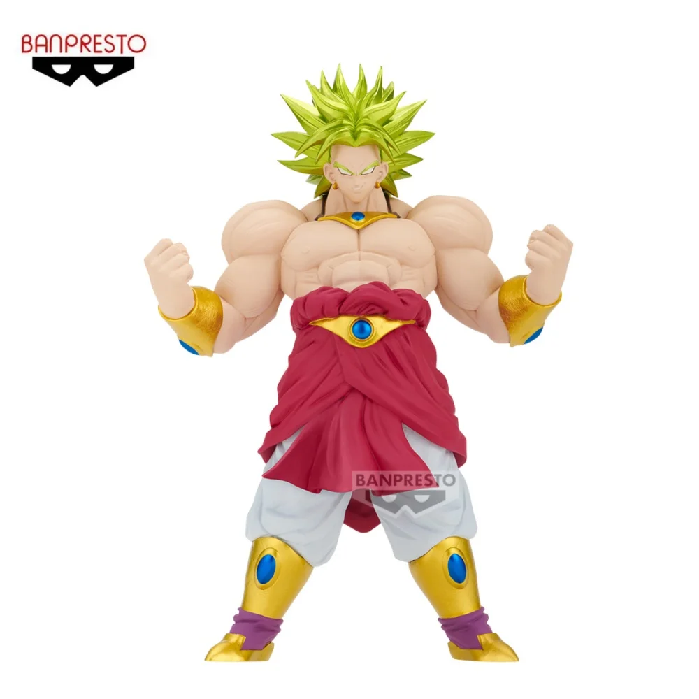 BANDAI BANPRESTO Dragon Ball Anime BLOOD OF SAIYANS-SUPER SAIYAN BROLY Action Figures Model Figurine Original Figuart Decoration