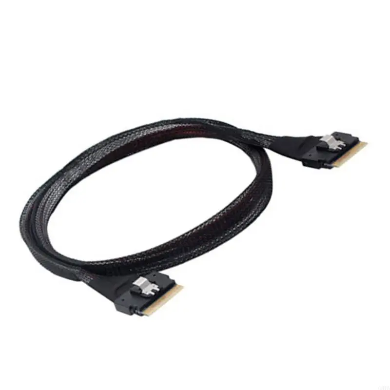 G8TA SFF-8654 SAS4.0 74Pin nam đến SFF-8654 SAS4.0 74pin Máy chủ cáp mở rộng nam đến mục tiêu