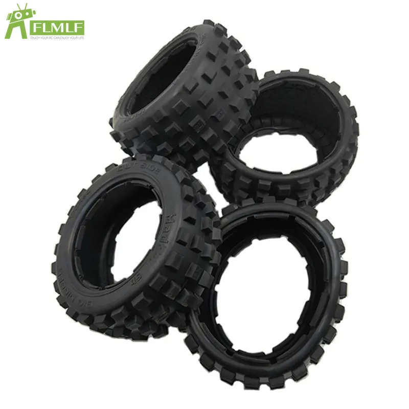 

Front or Rear Giant Grip Tires Off-road Tyre Skin Fit for 1/5 HPI ROFUN ROVAN KM MADMAX BAJA 5B SS Toys PARTS