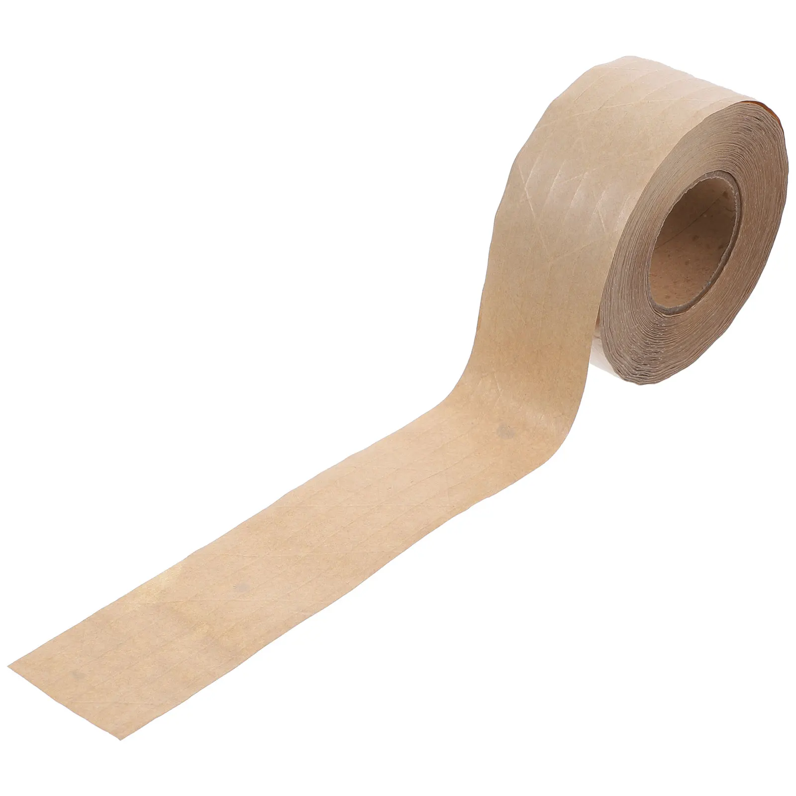 Water Activated Kraft Paper Tape Strong Adhesion Lightweight Writable Tape for Packing Boxes Sealing Frames DIY Shipping Heavy