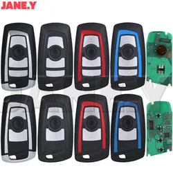 Smart Remote Car Key For BMW 3 5 7 Series X3 X5 F10 F30 FFEM BDC CAS4 CAS4+ ID49 Chip 315/434/868 Mhz Keyless Go 3/4 Buttons Key