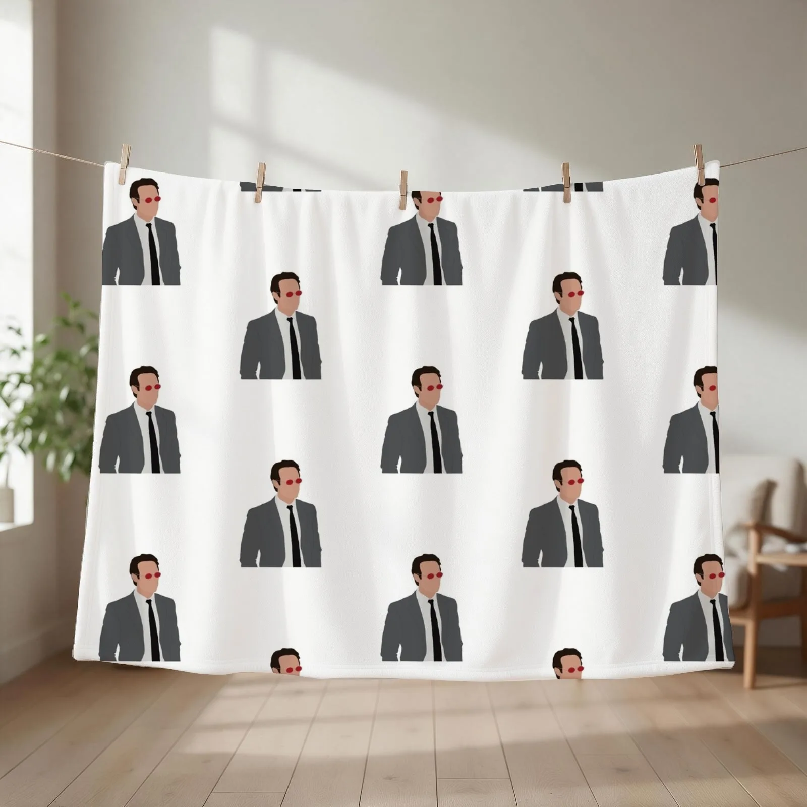 matt murdock Throw Blanket couch cozy soft plush fuzzy picnic outdoor blanket
