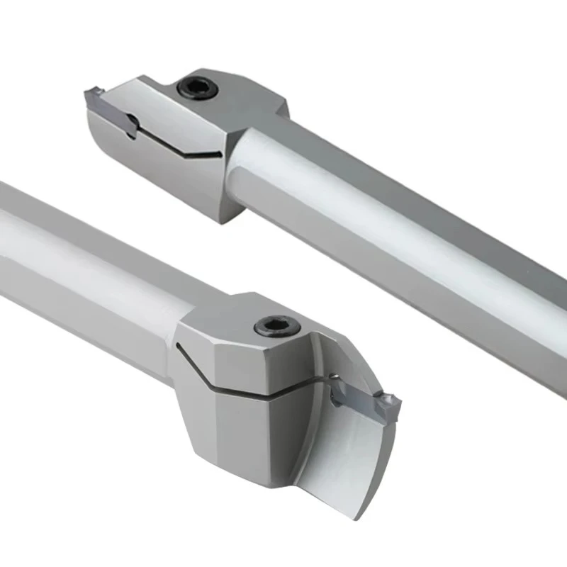 Numerical control lathe tool, deep cutting internal deep end surface grooving tool