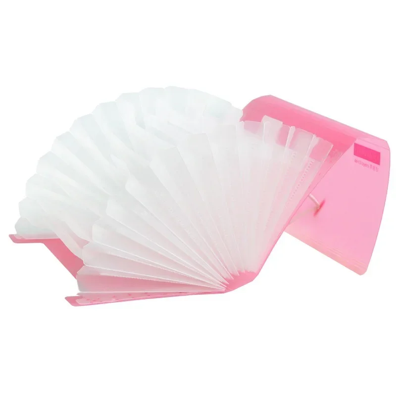 Stylish bill pack organ pack 5567 binding button type multi-function file pack collection kit pvc bag  file folder paper storage