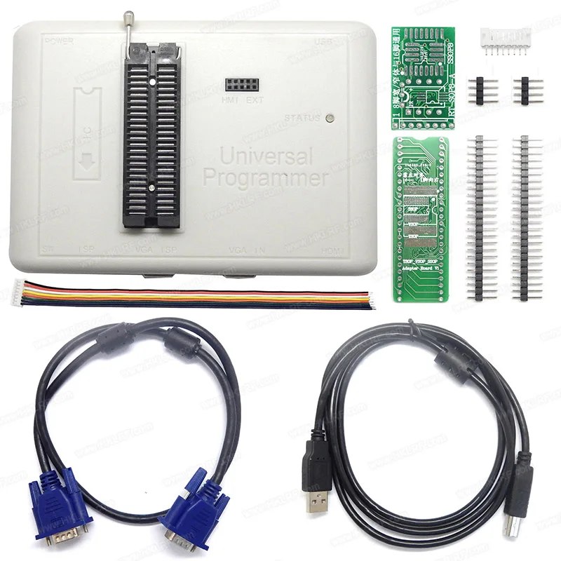 2026 RT809H Universal IC Programmer +21 Adapter Socket IC data recovery EMMC-NAND FLASH Programmer