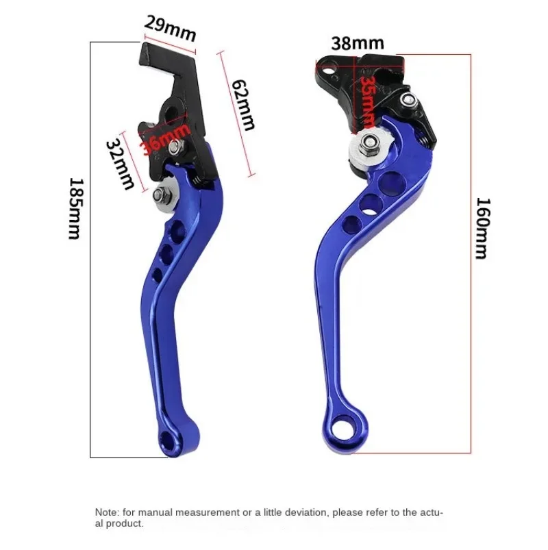 Universal For YAMAHA Honda Suzuki CNC Motorcycle Adjustable Brake Clutch Levers Motorbike Brake Lever Handle Bar Motor Grips
