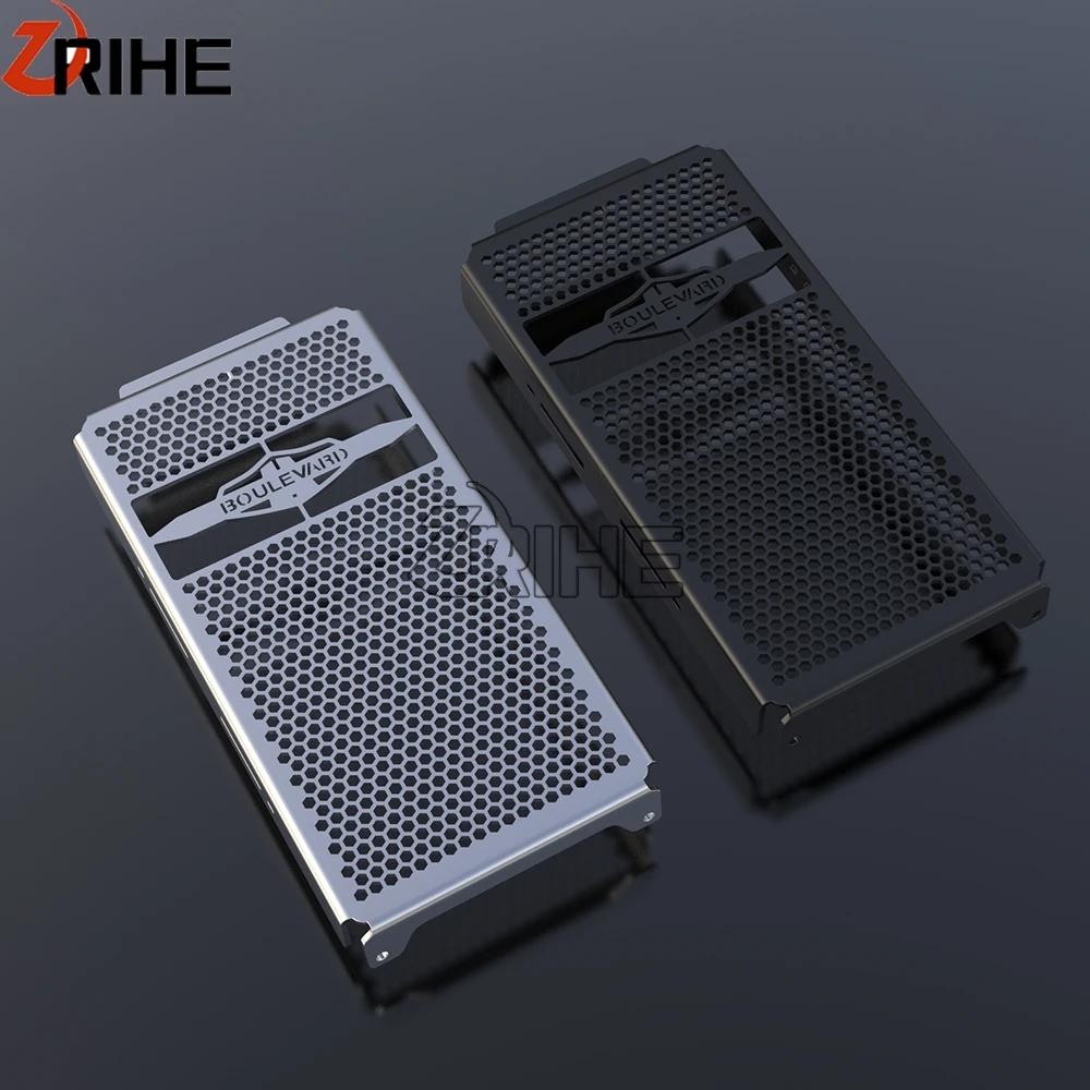 2024 23 For Suzuki VL800 / VL800 INTRUDER C800 / BOULEVARD C50 Motorcycle Aluminium Radiator Guard Cover Grille Protection 2005- view 6