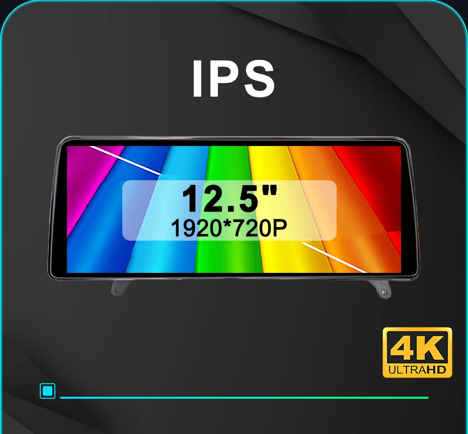 12,5 "Autoradio Drahtlose Carplay Android 14 Auto Stereo Für BMW X5 E70 X6 E71 CCC CIC Autoradio multimedia-player Bildschirm 4G LTE – Detail 9
