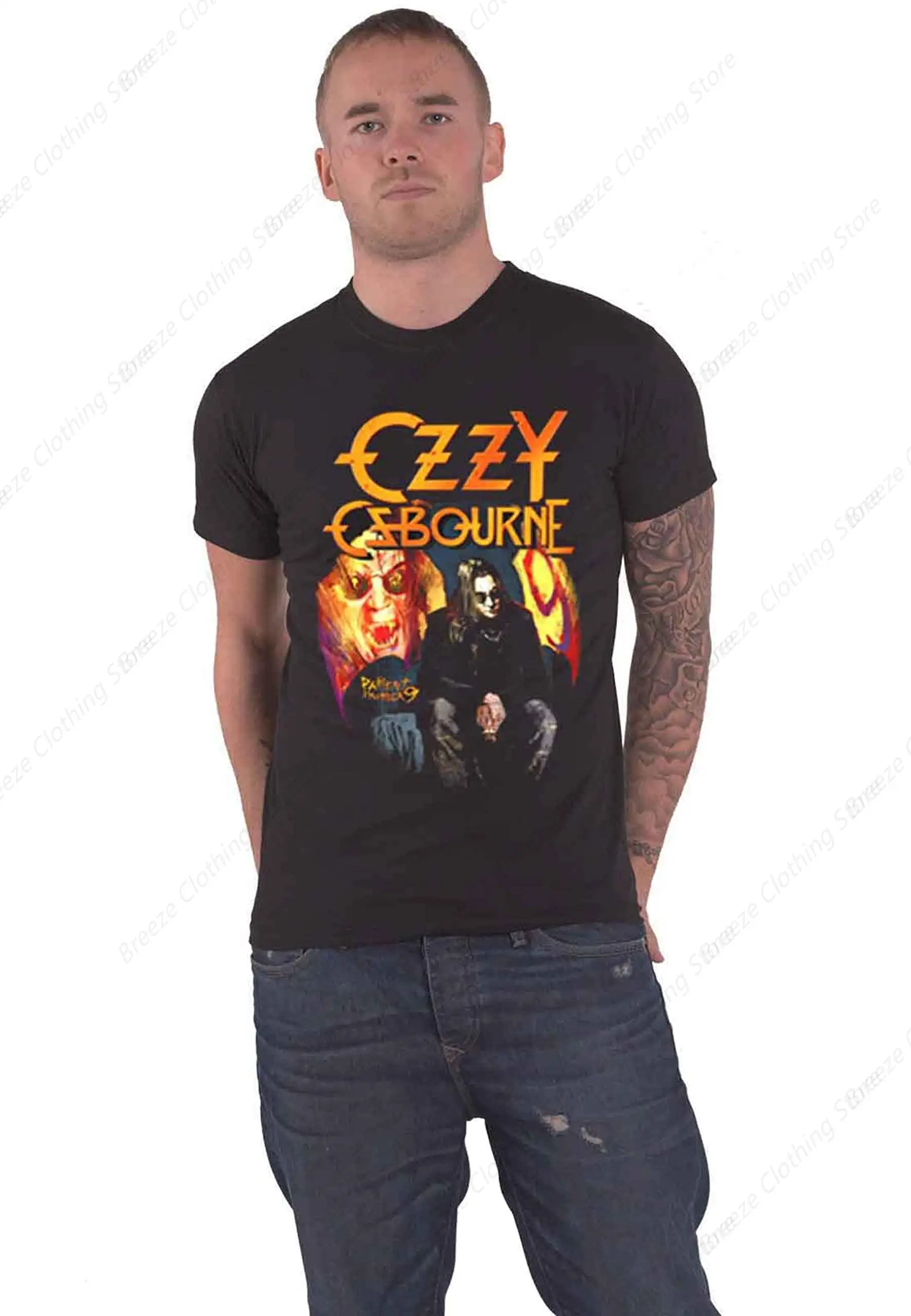 

Rock Off 'SD 9' Crew Neck Soft Fitted Tees S - 6XL Fresh Classic Basic Tshirts