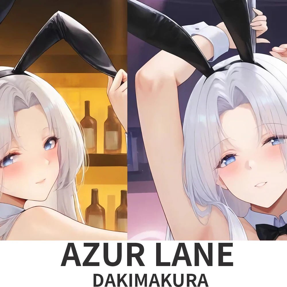 

Dakimakura Azur Lane Yorktown Anime Style Pattern Pillow Cover Sofa Bed Cushion Case