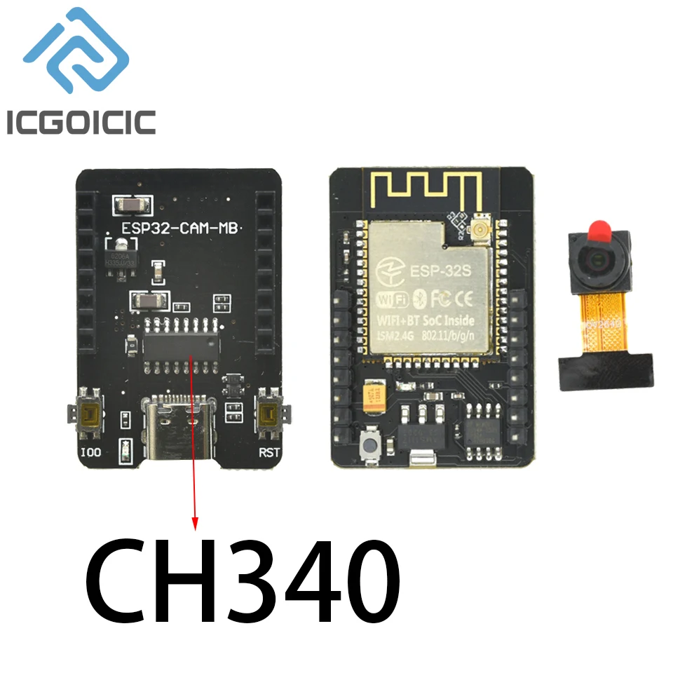 Variant: CH340 OV2640  kit