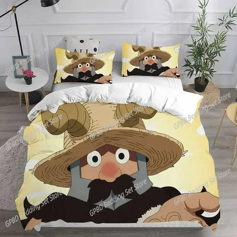 

Luxury New 3D Print Cartoon Delicious in Dungeon Bedding Sets Comforter Quilt Bed Cover Pillow Case Bedroom Decoration