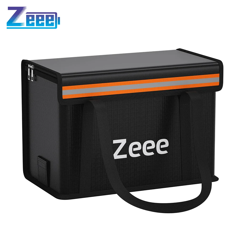 Zeee Safeguard Bag Lipo Battery Safety Bag Battery Fireproof Charging Bag Explosionproof Lipo Battery Bag for Large Lipo Storage