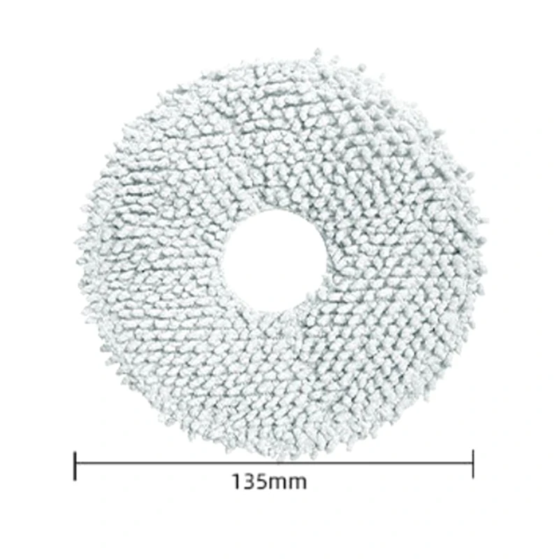 1 Piece Smart Home Spare Parts Mop Rag Vacuum Cleaner For Dreame Bot L10S Ultra Sweeper Accessories