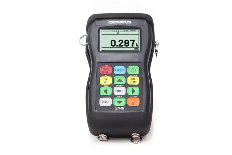 Digital Ultrasonic Thickness Gauge 27MG Olympus Designed for Inspection and Maintenance Engineers