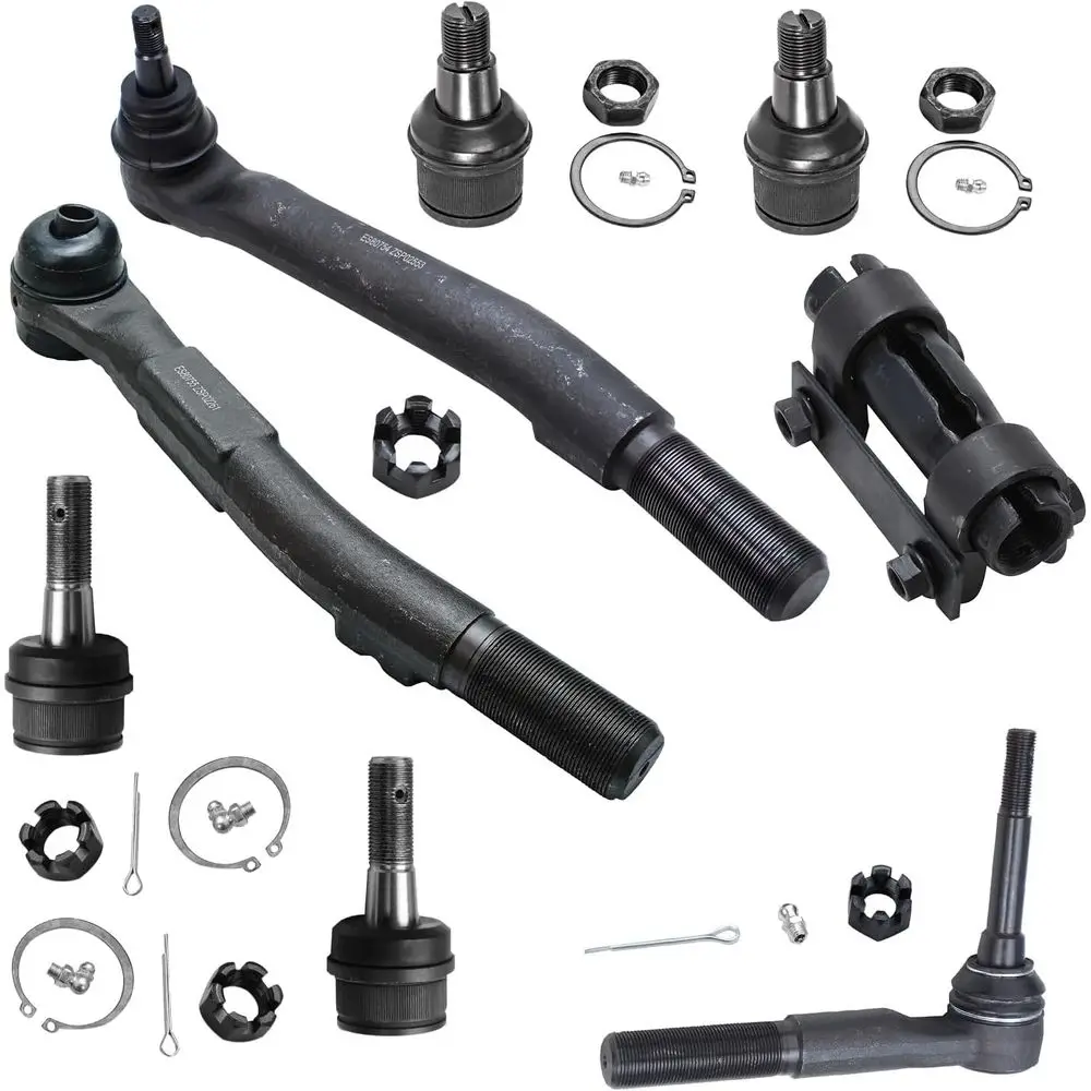

Suspension Kit for 05-19 Ford F-250/F-350 Super Duty, 05-10 F-450, with Ball Joints & Tie Rods Adjustment Sleeves