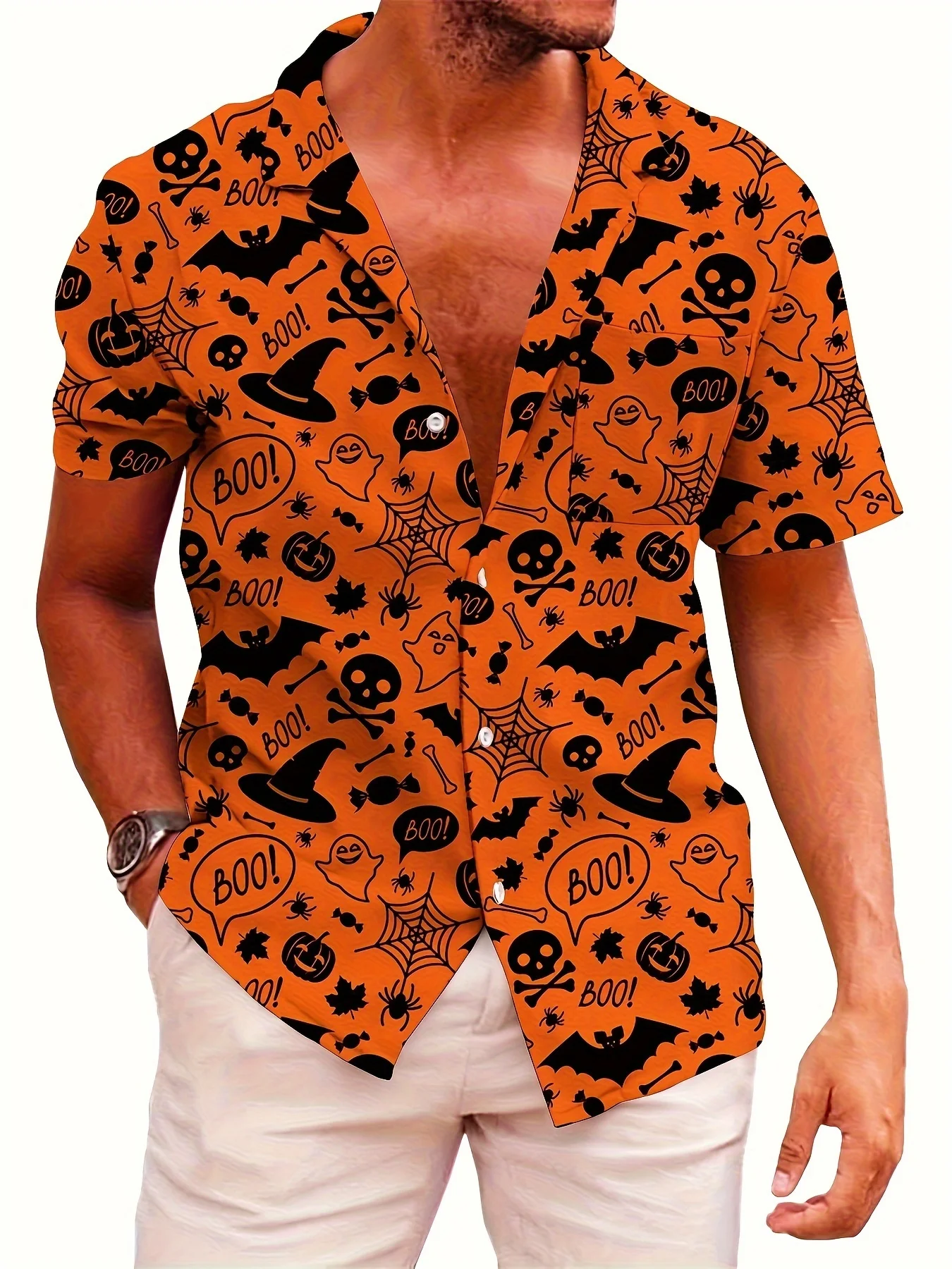 Camisa havaiana funky KYKU para homens Palm Beach Camisas Roupas de férias tropicais