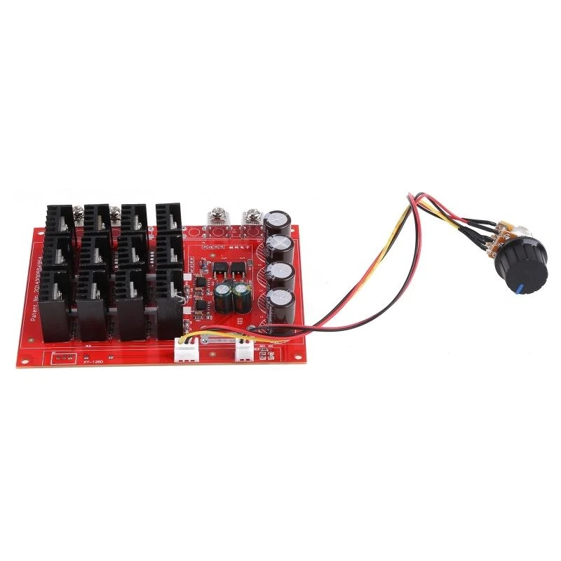 10-50V 60A Motor Speed Control PWM HHO RC Controller 3000W 12V 24V 48
