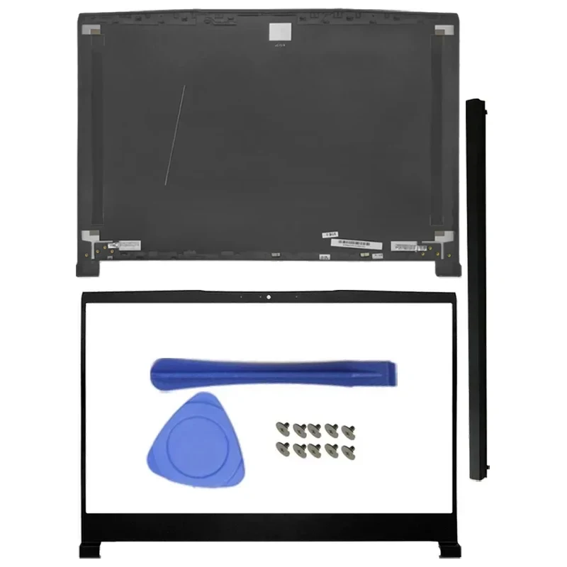 ل MSI Bravo15 MS-16WK جديد أجهزة الكمبيوتر المحمولة الإطار العلوي حافظة كمبيوتر محمول LCD الغطاء الخلفي/الإطار الأمامي/غطاء المفصلات/Palmrest/غطاء سفلي