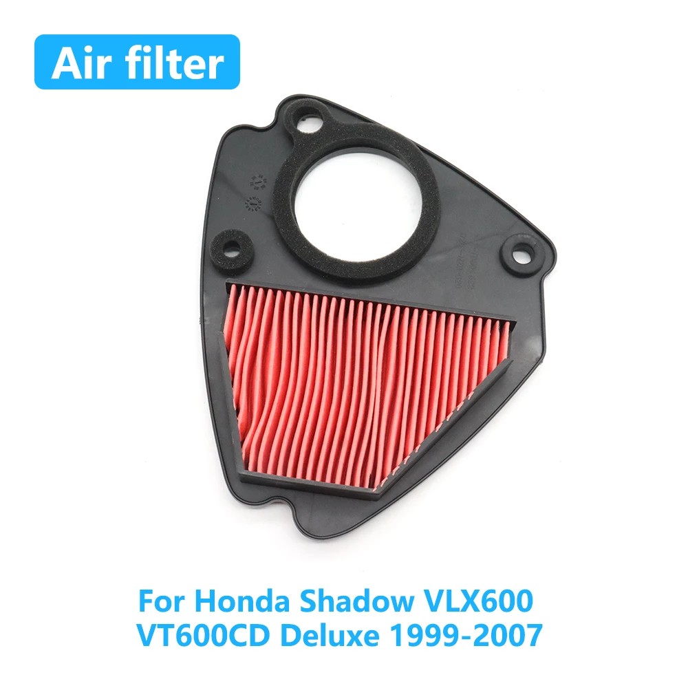 For Honda Shadow VLX600 VT600C VT600CD Deluxe 1999-2007 VLX 600 VT 600 C CD Motorcycle Air Filter Engine Intake Cleaner Element