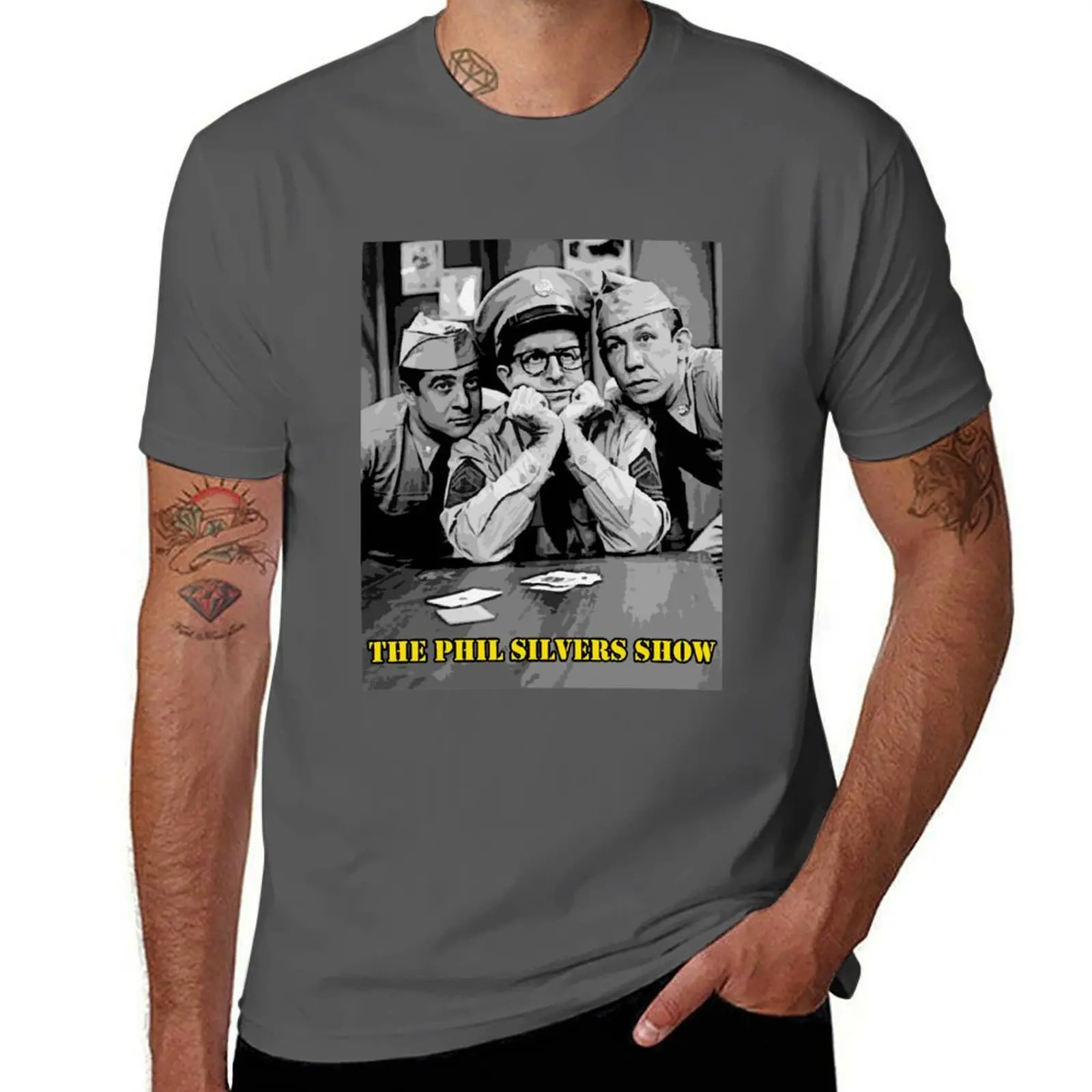تي شيرت The Phil Silvers Show تي شيرت قطني للرجال من القطن