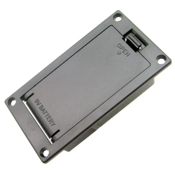 Active Pickup Battery Cover Flat Mounting Case 9V Battery Compartment Guitar Accessories for Bass Guitar Upgrade