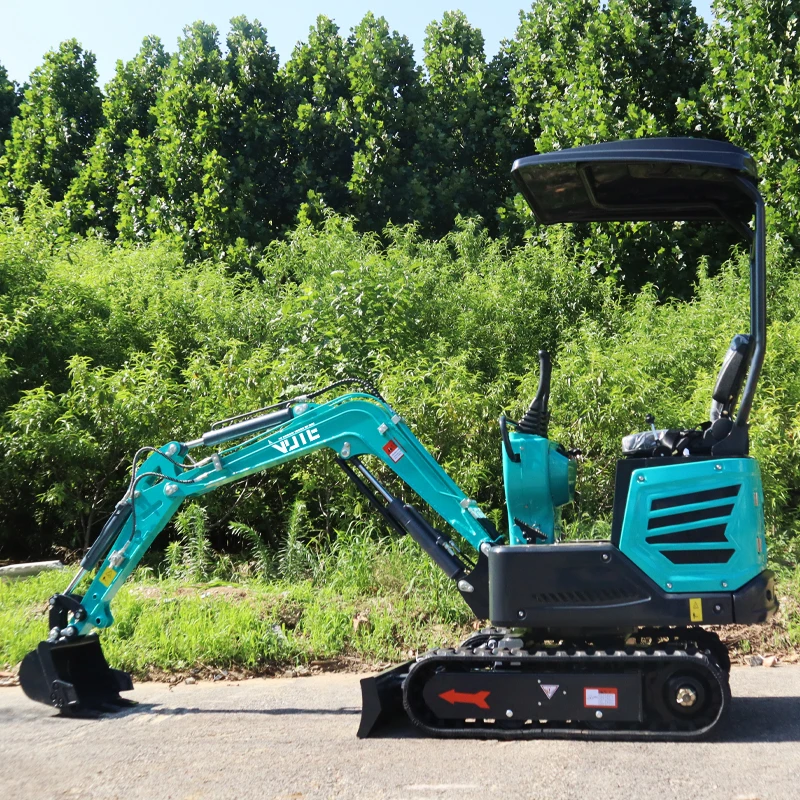 จีน1.2ton Mini Excavator ราคา1200กก.ขนาดเล็กรถขุด Mini Digger 1ton 2ตัน Micro Digger สำหรับขาย