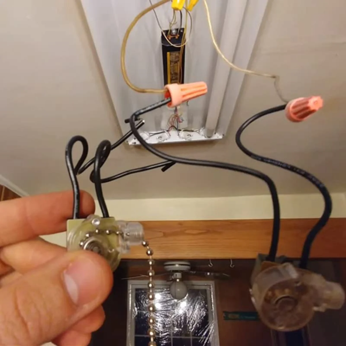 RGBCX-HOME-3Pack مفتاح إضاءة مروحة السقف ZE-109 مفتاح المروحة (برونزي)