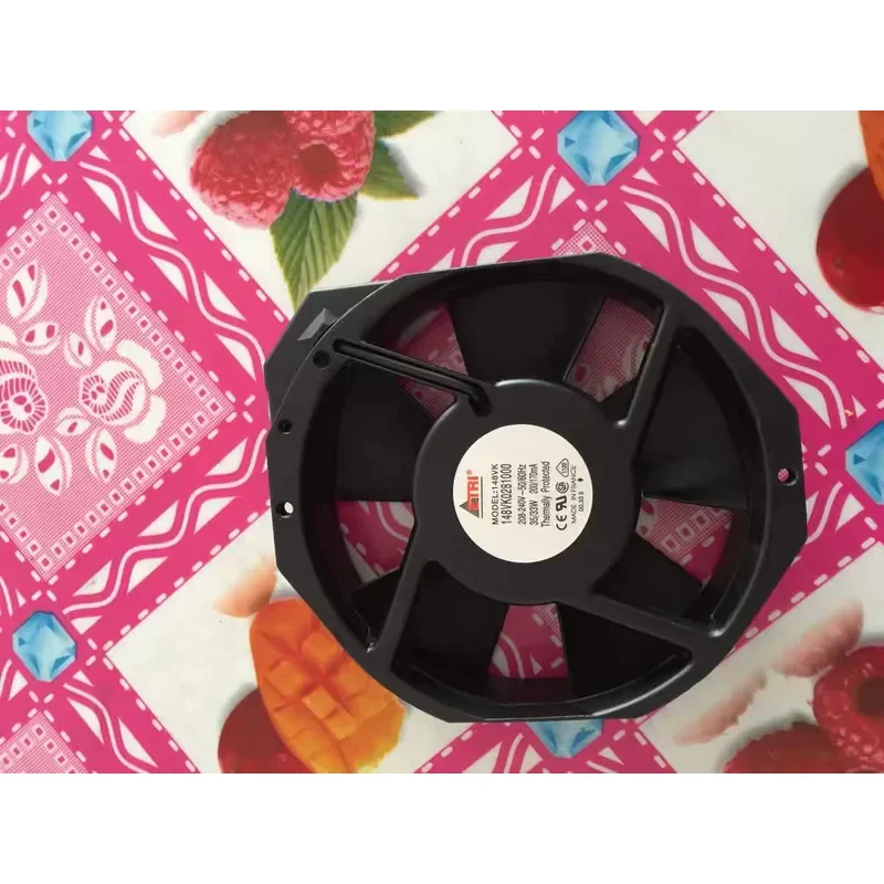 for ETRI 148VK0281000 Fan 208-240V High End Equipment Cooling Fan Original Genuine French Made New Arrival