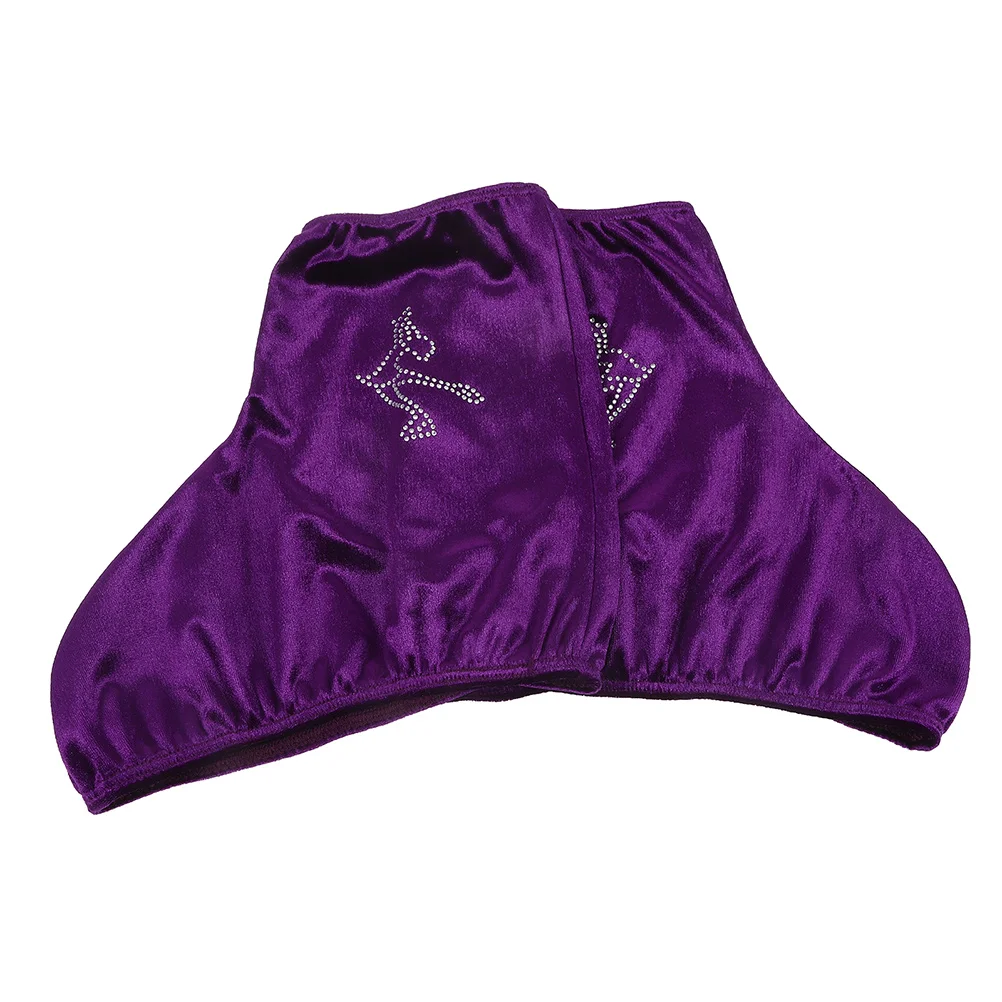 Figure Skating Leg Warmers Skate Covers Kids Ice Skates Portable Polyester Boot Child