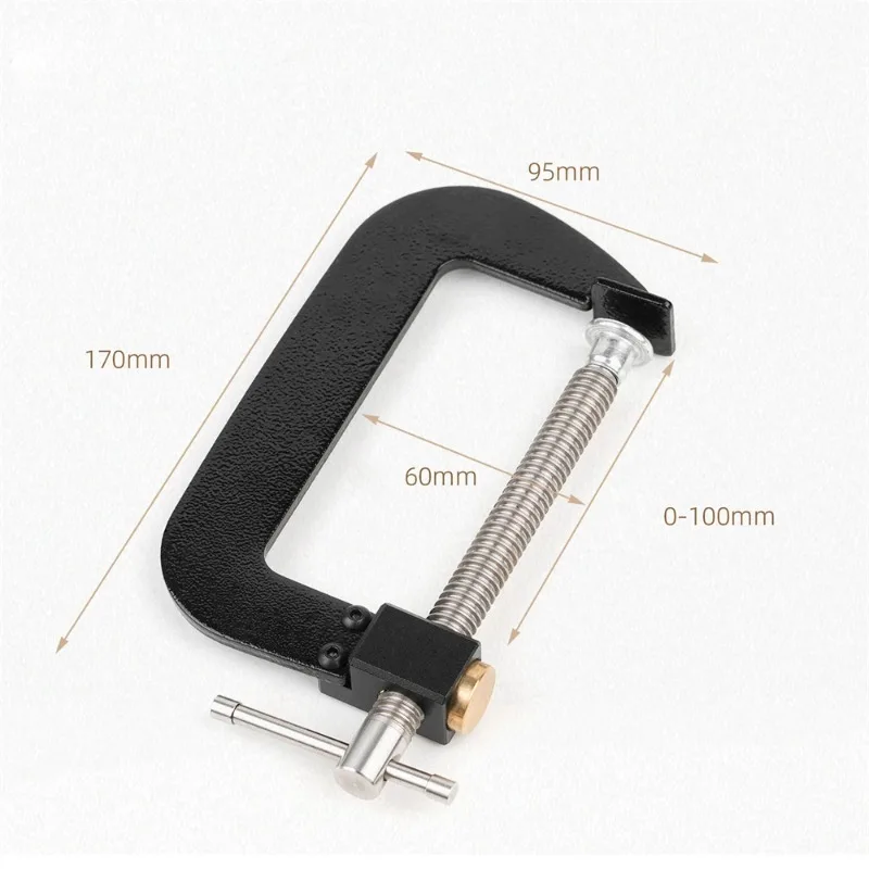 Quick G-type woodworking pliers with strong fixing clamp, G-type C-type thick wooden board clamping and fixing device