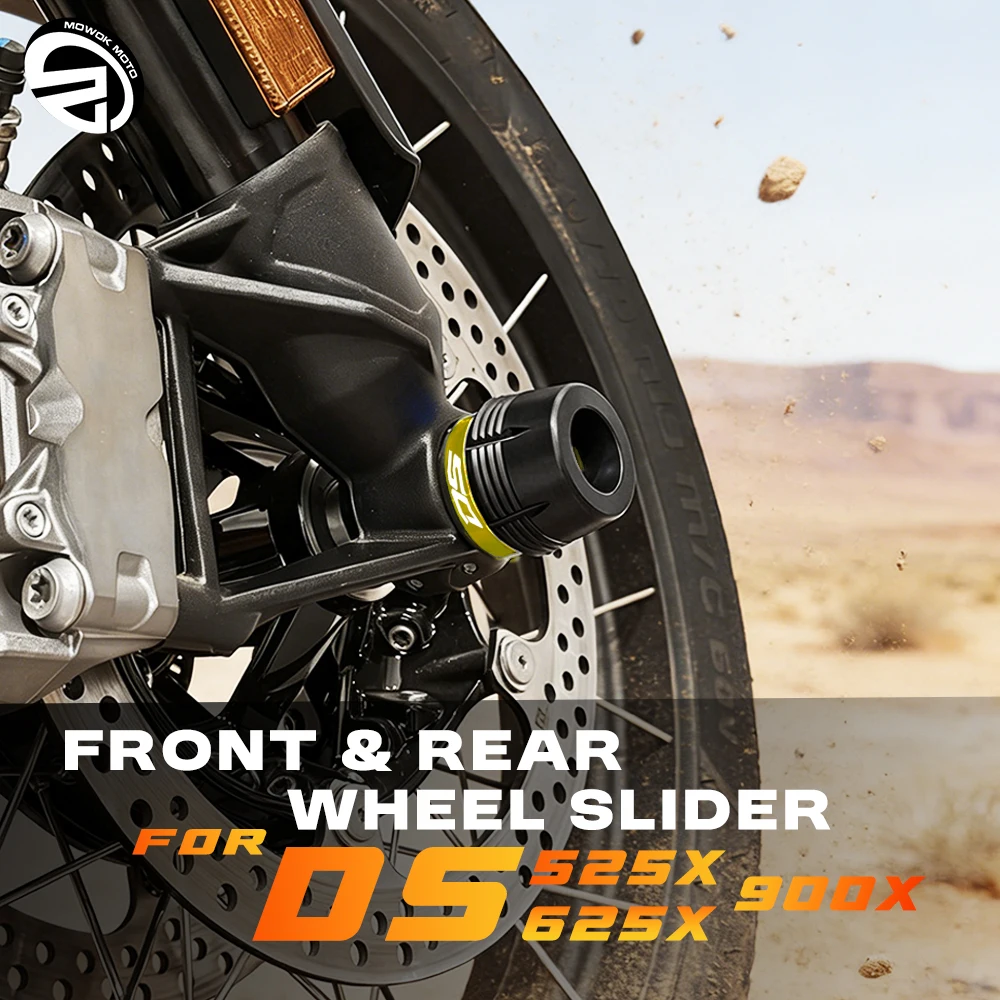 

For VOGE 525DSX 625DSX 900DSX 525 625 900 DSX DSX525 DSX900 2024 2025 Motorcycle Front Rear Wheel Fork Slider Crash Protector