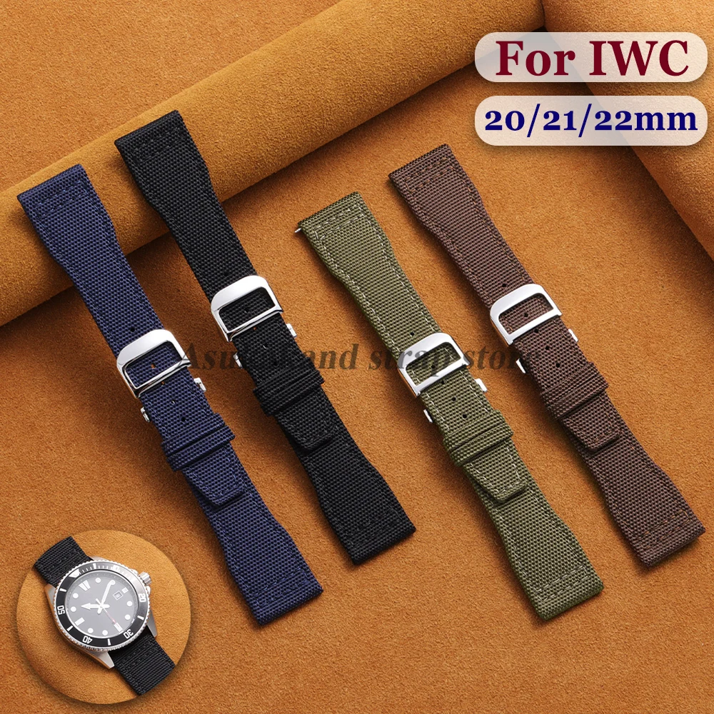 Nylon Canvas Leathe…