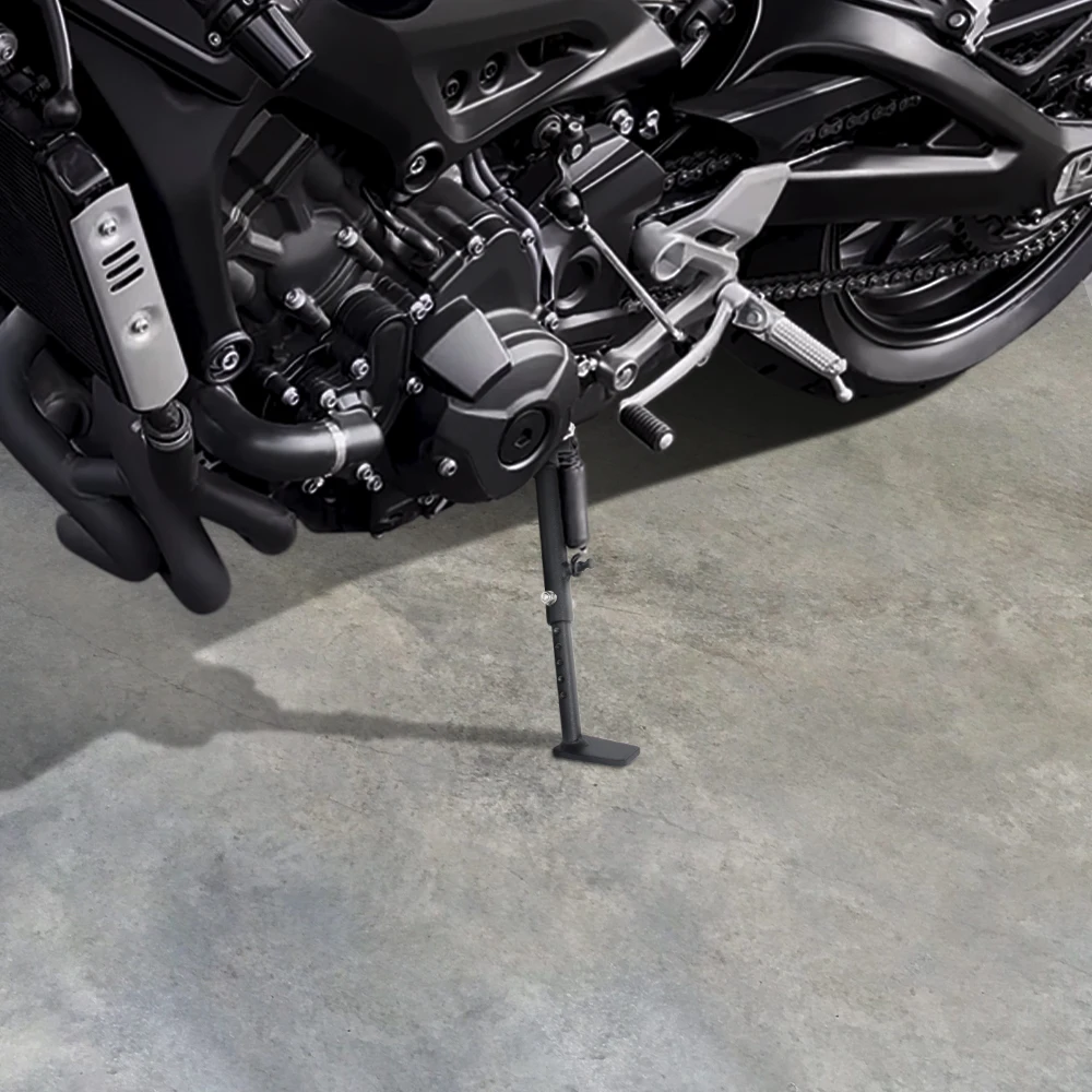 

For Yamaha MT09 2018-2020 XSR900 2016-2021 TRACER 900/ 900 GT 2019 FZ09 FJ09 Motorcycle Adjustable Side Stand Steel Kickstand