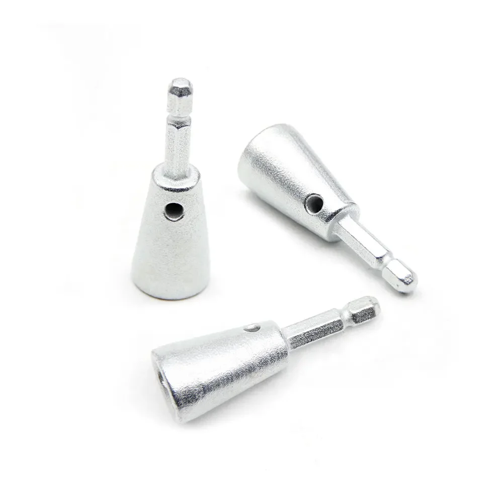 

1 silver multifunctional twisting machine, electrician's special automatic winding tool, for winding, peeling, and twisting rope