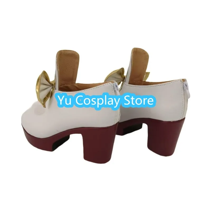 유 코스프레 스토어 아이덴티티 V 바이올리니스트 하이힐 코스프레 신발 애니메이션 코스프레 신발 부츠 할로윈 의상 소품