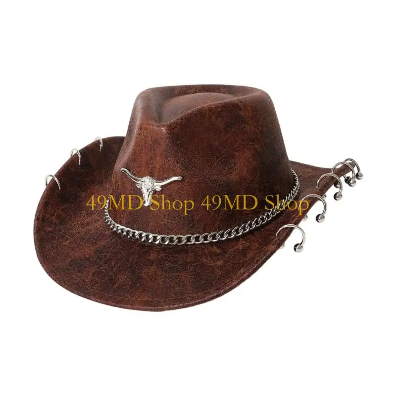 49MD Popular Elegant Hat Collapsible Design Cultural Patterns Great For Regular Use Unique Gatherings