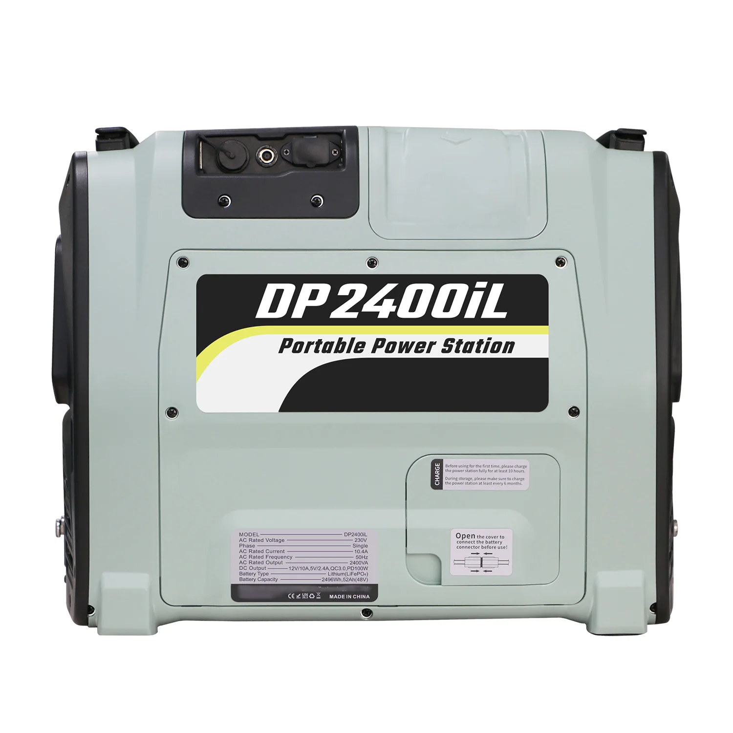 

Portable Solar Power Station DP2400iL with Controller Smart Monitoring App Control Via Remote for Car Use