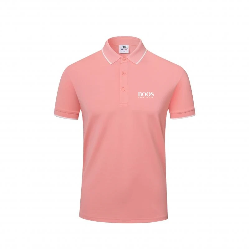 

Polo shirt short sleeved, soft and skin friendly, moisture absorbing and breathable, showcasing style