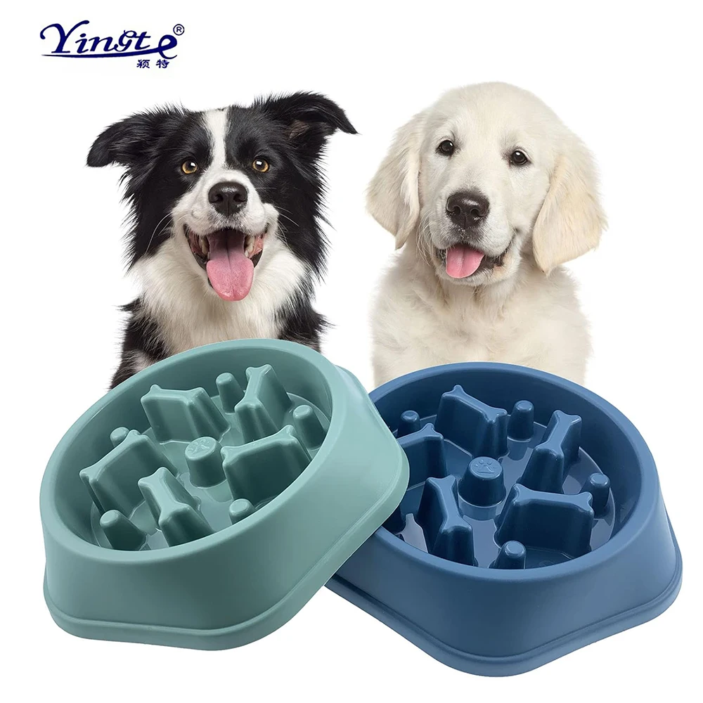 

Slow Speed Feeder Dog Bowl Anti Swallowing Healthy Eating Interactive Fun And Non Slip Pet Feeding Bowl Suitable For Cats Dogs