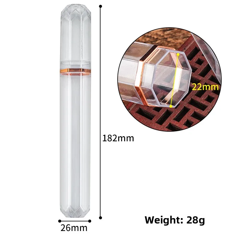Acryl Reise Zigarrenröhre Mode Humidor Halter Zigarrenetui Tragbare Aufbewahrung Klare Aufbewahrungsbox Zigarrenzubehör