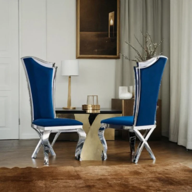 

Минималистичная мебель для балкона 2 шт., низкое кресло, кресло с откидывающейся спинкой, индивидуальный стул, Роскошные Пластиковые Стулья, Cadeira, кухня, дети