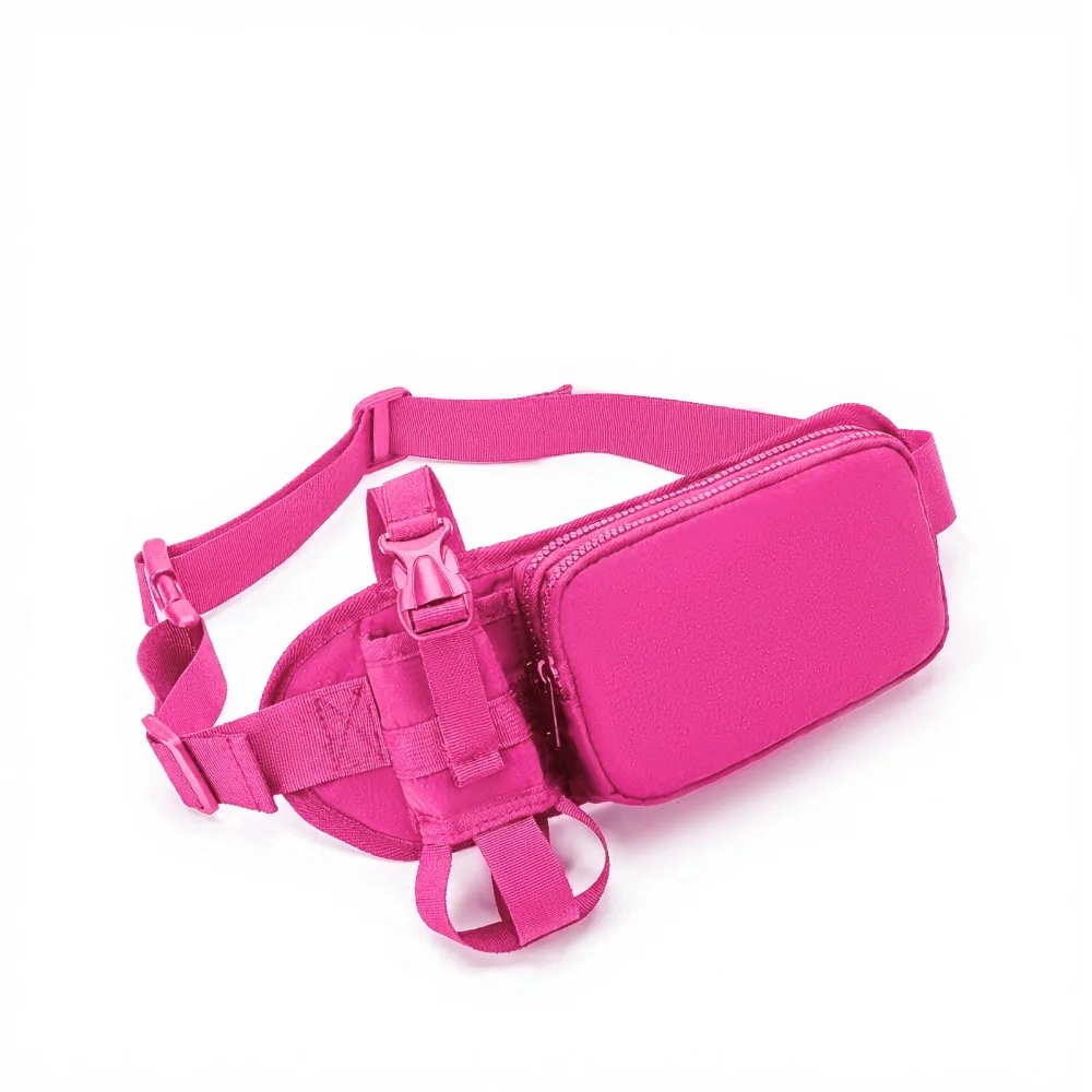 

Phone Pouch Elastic Running Belt Adjustable Nylon Sports Bag with Water Bottle Jogging Gym Bags Fitness Exercises