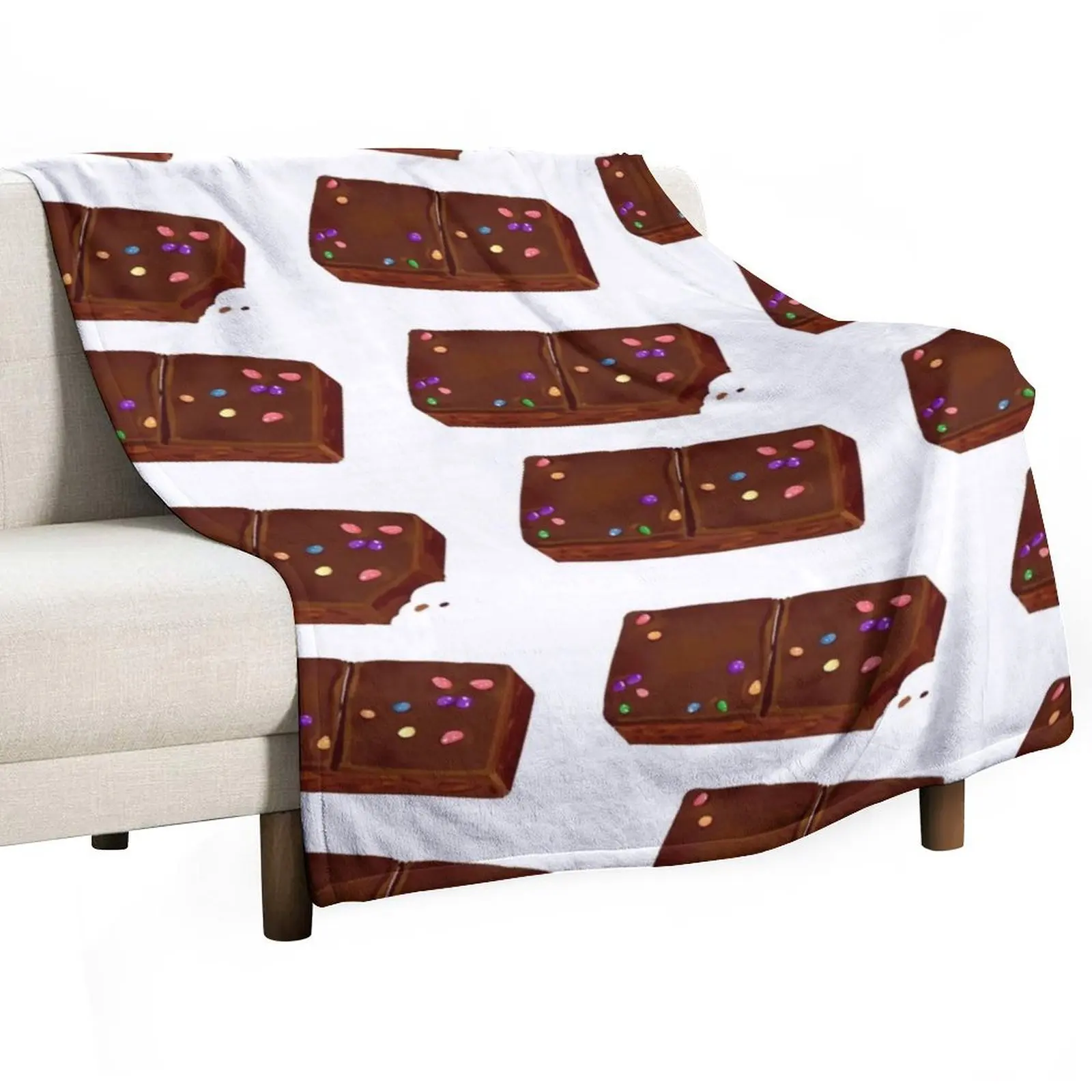 

cosmic brownie pattern Throw Blanket valentine gift ideas Thin Giant Sofa Bed Blankets