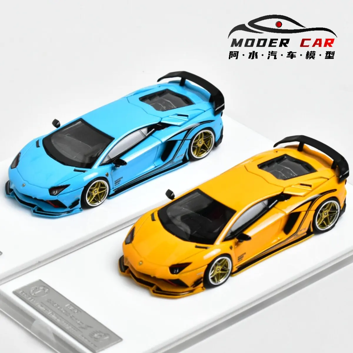 Модель автомобиля ROWEN 1:64 Aventator S с вращающимися колесами