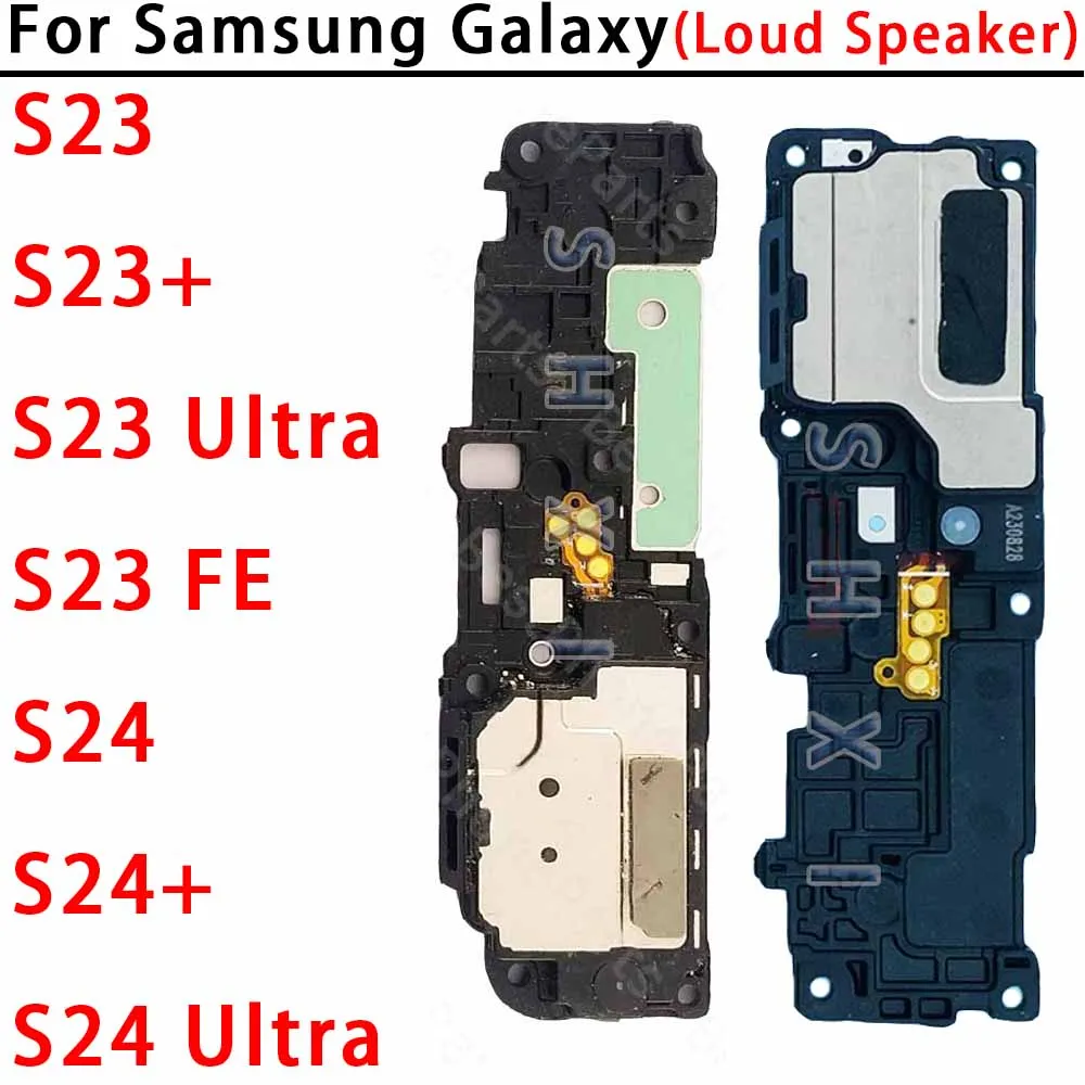 Loudspeaker For Samsung Galaxy S23 S24 Ultra FE S23+ S24+ S911 S916 S918 S711 S921 Loud Speaker Buzzer Ringer Sound Module Board