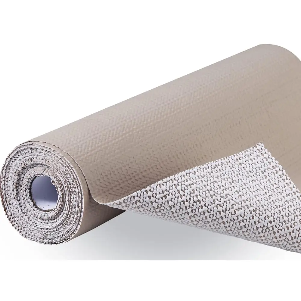 

Premium Drawer And Shelf Liner For Cabinet, Non Adhesive Liner For Kitchen, Strong G Non Slip Shelf Liners For Kitchen