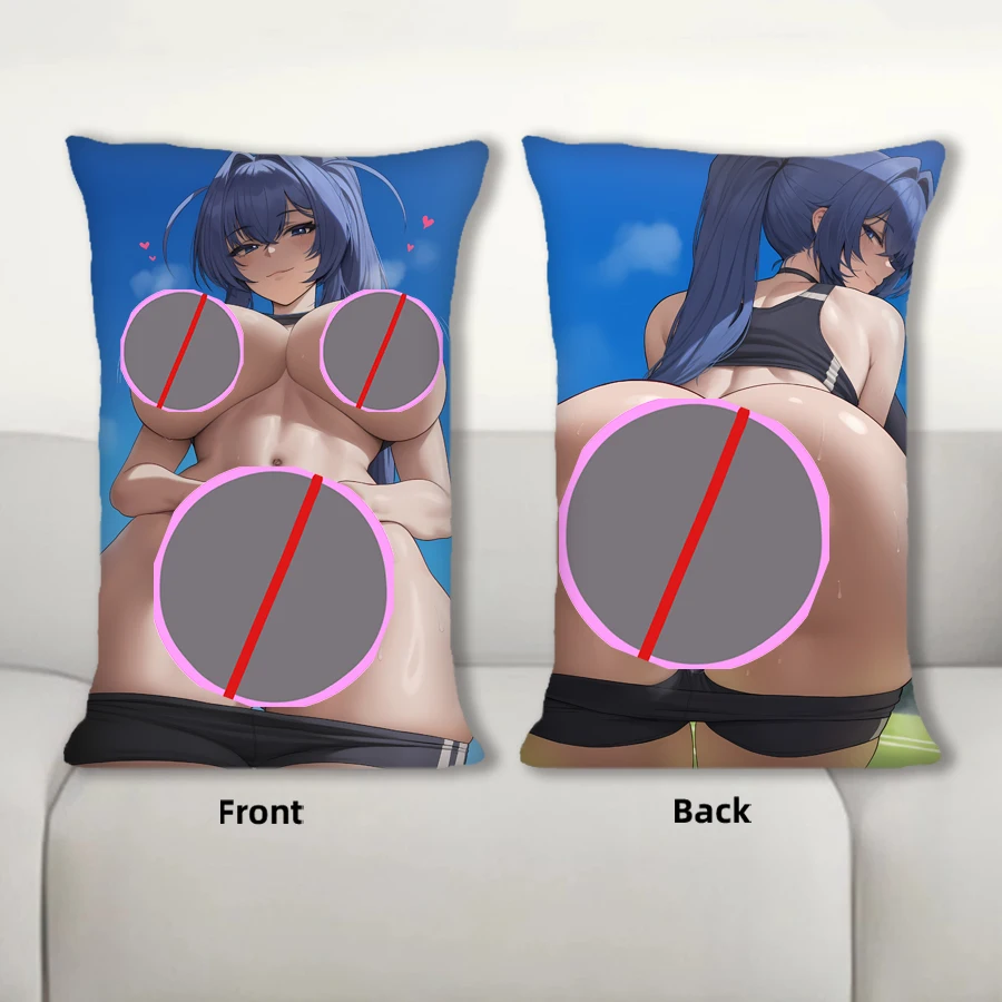 

Dakimakura Azur Lane Anime USS New Jersey Sofa Cushion Body Pillow Cover Double Side Print Bedding Throw Pillow Case